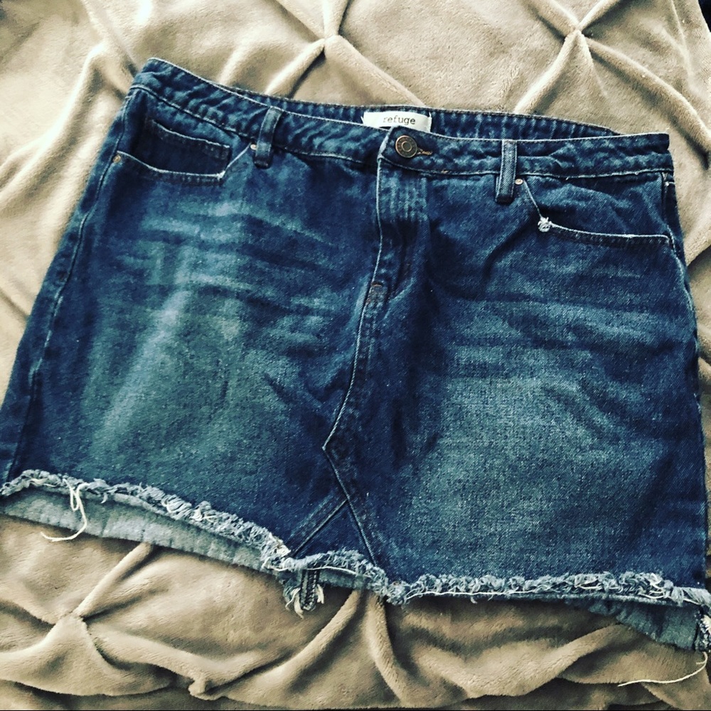 Jean skirt